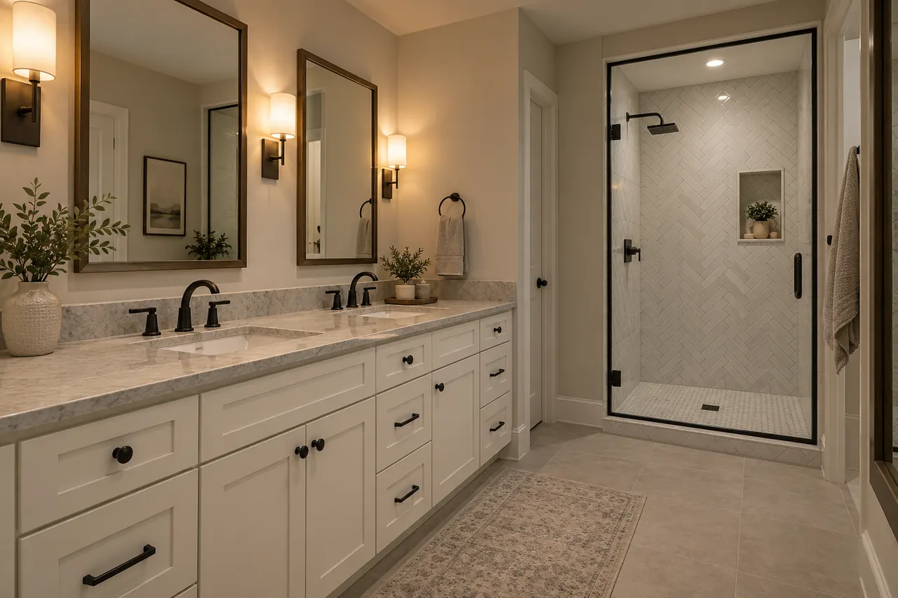 bathroom remodeling concept · Euless
