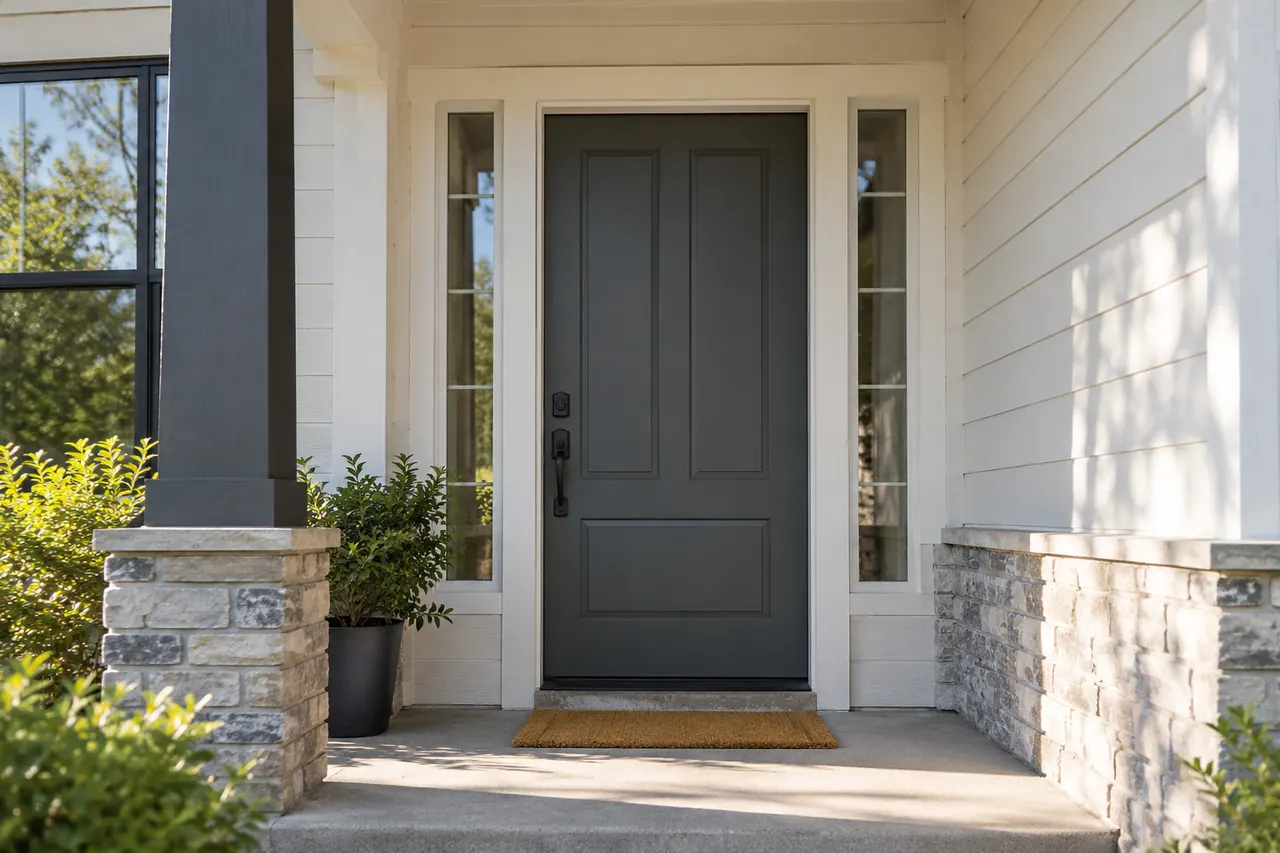 door installation concept · Euless