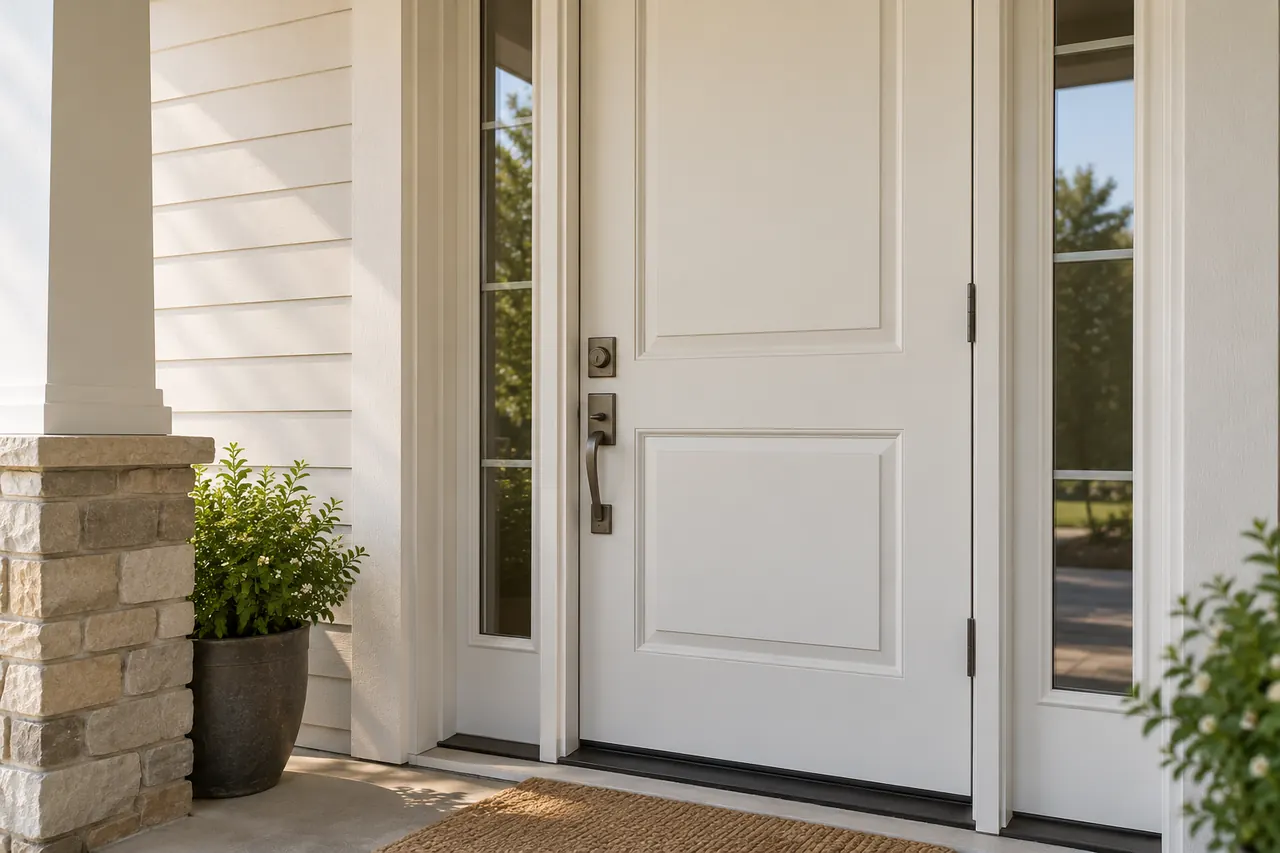 door installation concept · Euless