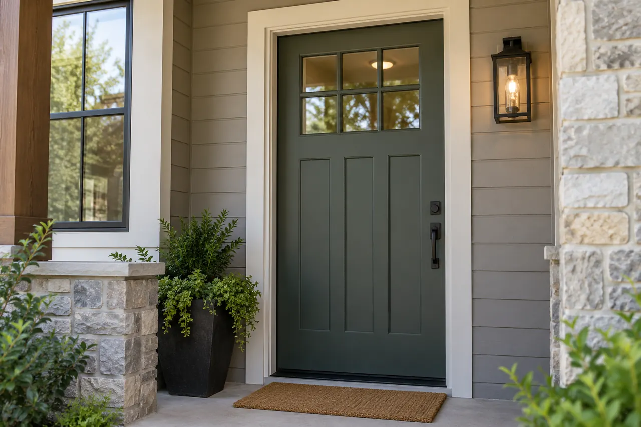 door installation concept · Euless