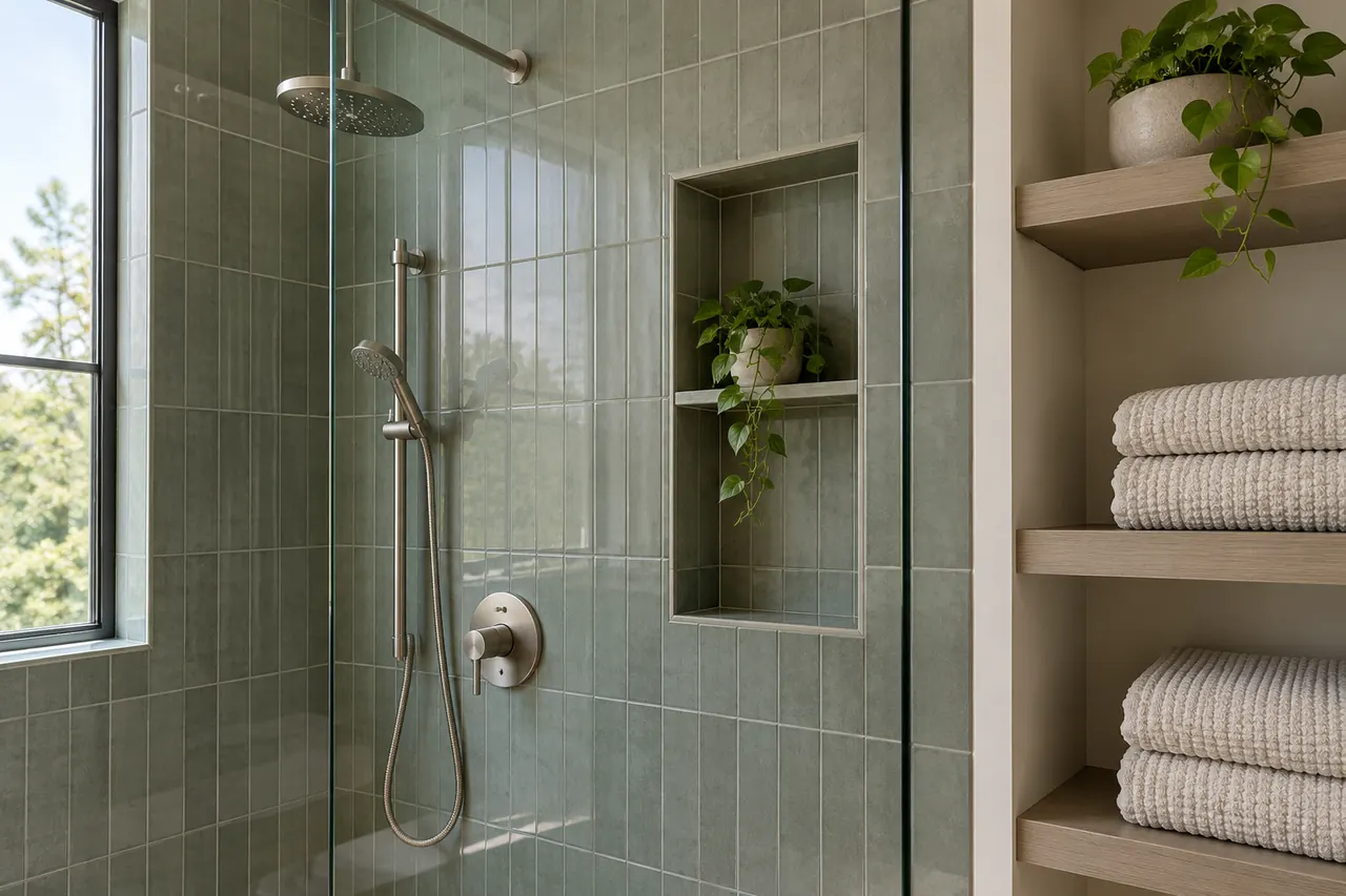 shower remodeling concept · Euless