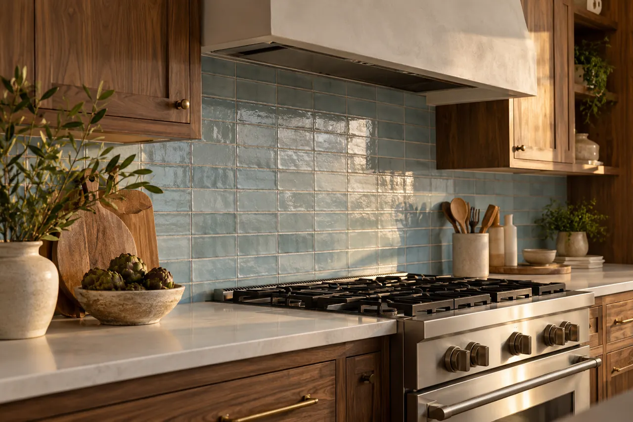 backsplash installation concept · Farmers Branch