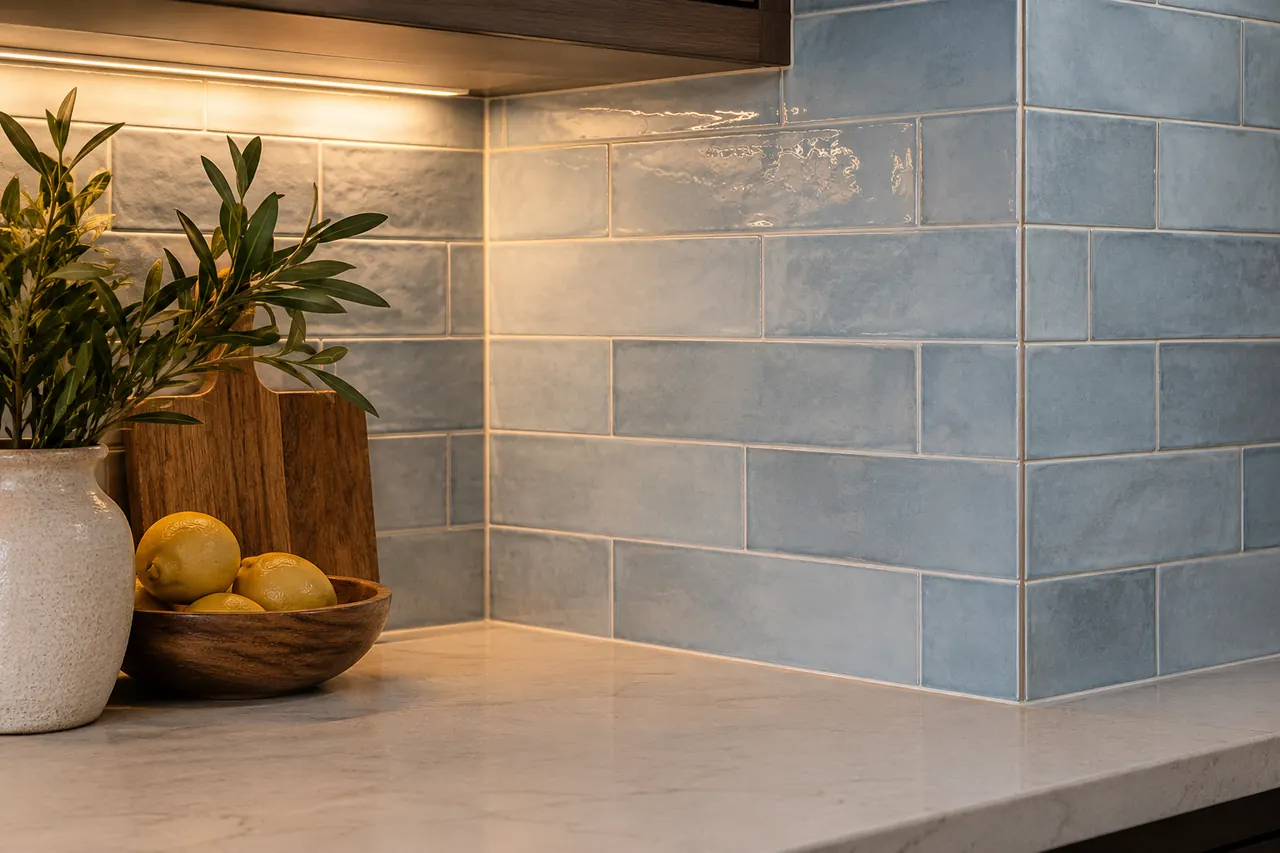 backsplash installation concept · Farmers Branch