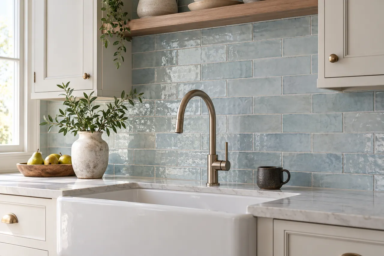 backsplash installation concept · Farmers Branch