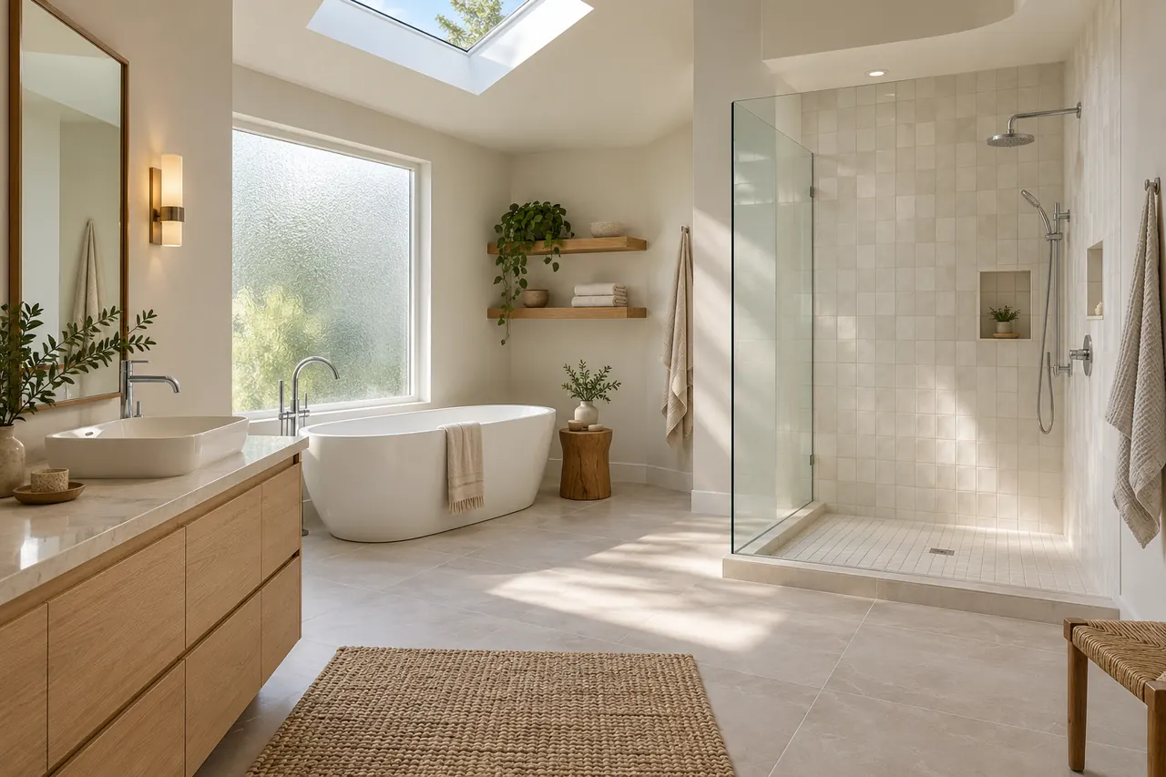 bathroom remodeling concept · Farmers Branch