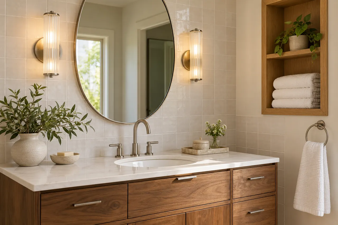 bathroom remodeling concept · Farmers Branch
