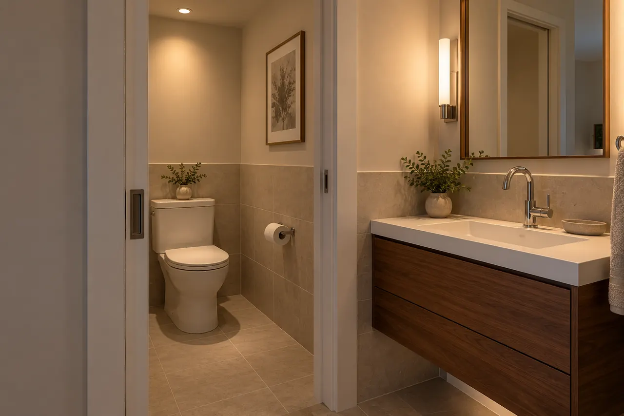 bathroom remodeling concept · Farmers Branch