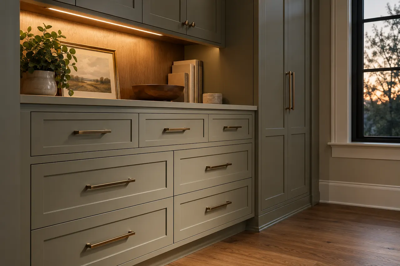 cabinet installation concept · Farmers Branch