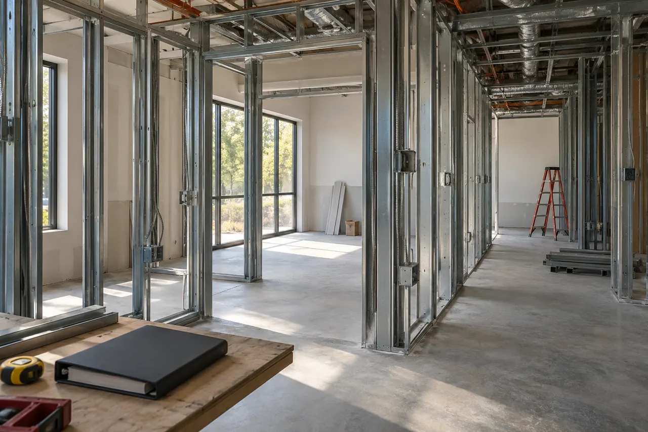 commercial construction concept · Farmers Branch