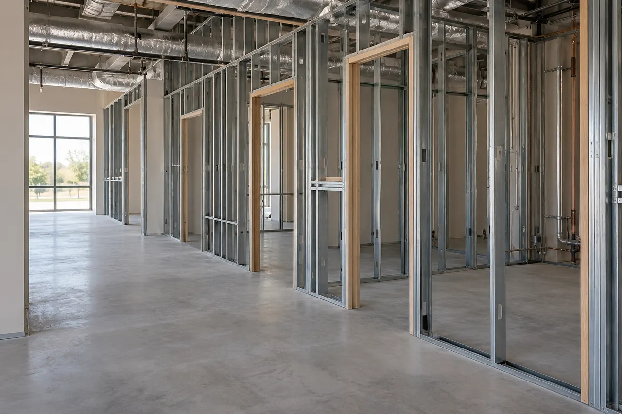 commercial construction concept · Farmers Branch