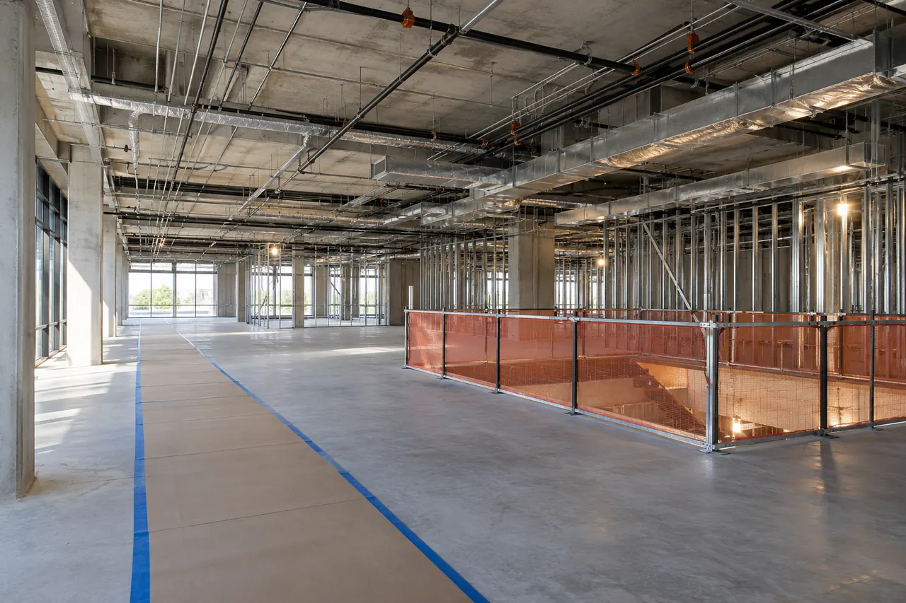 commercial construction concept · Farmers Branch