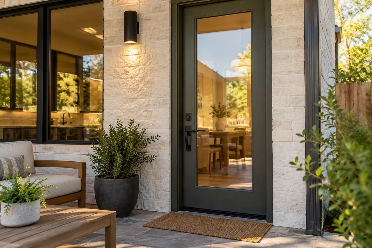 door installation concept · Farmers Branch