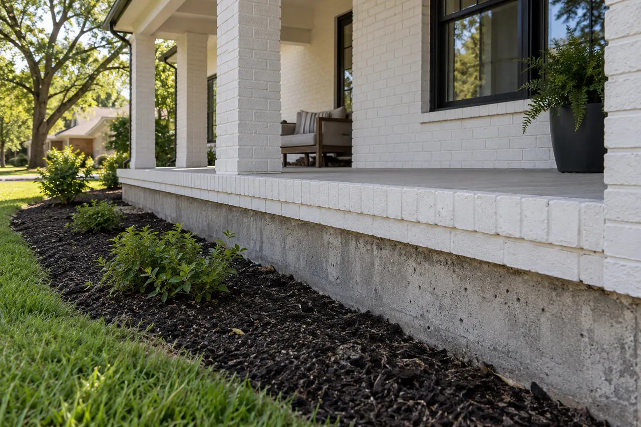 foundation repair concept · Farmers Branch