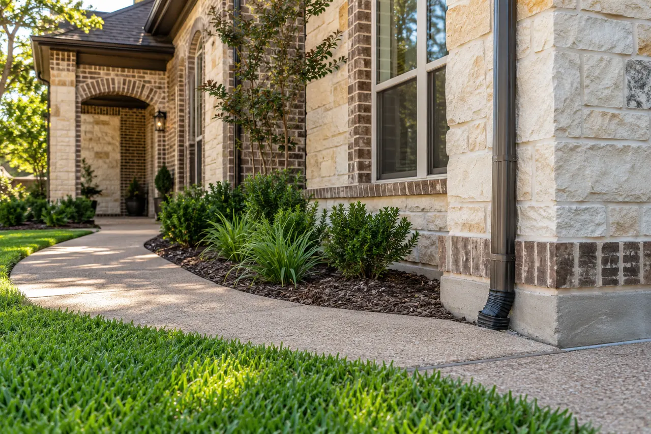 foundation repair concept · Farmers Branch