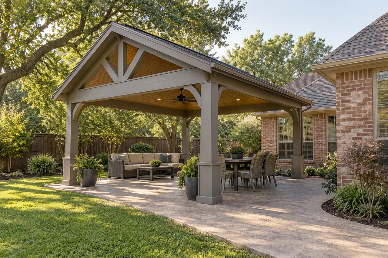 patio covers concept · Farmers Branch