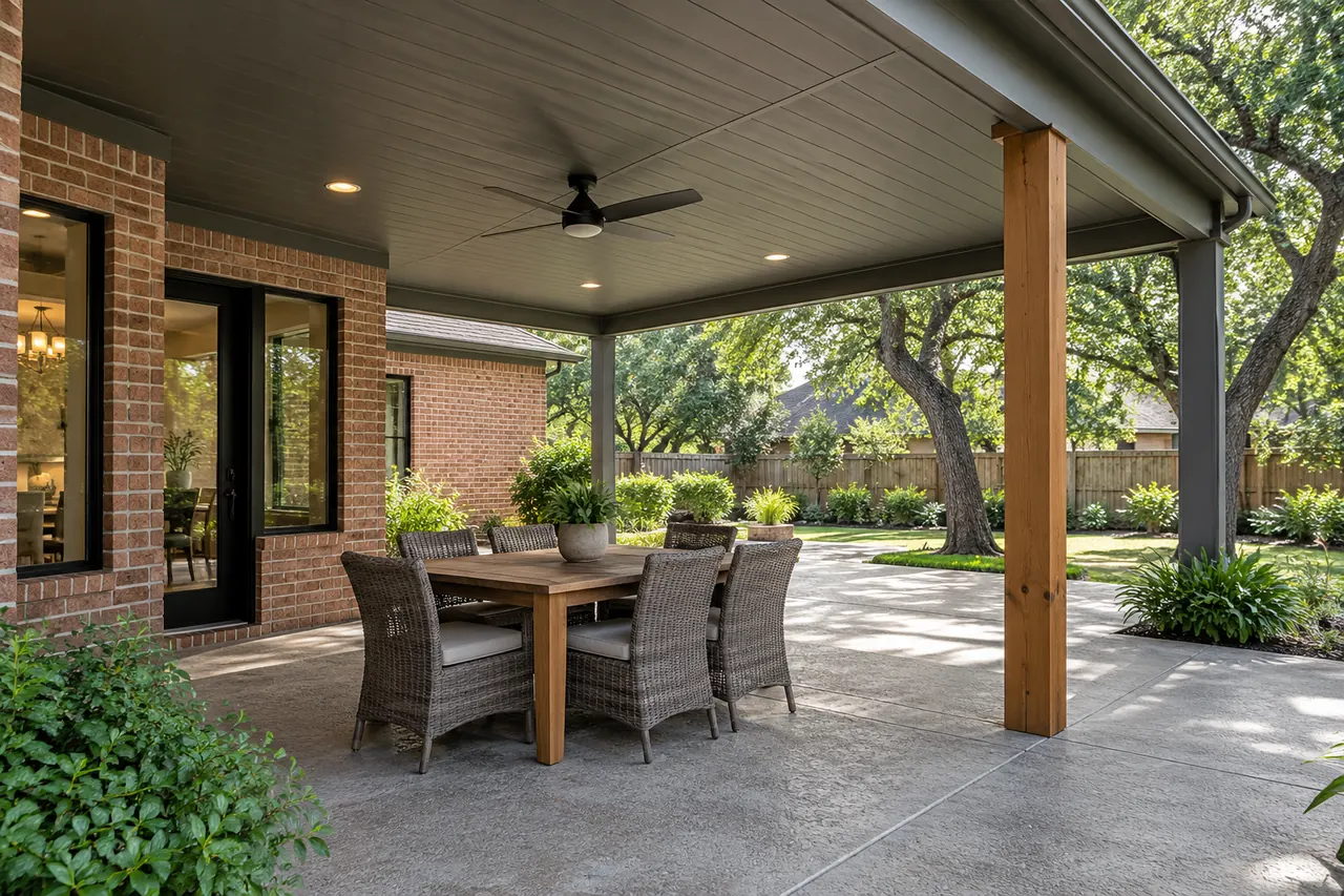 patio covers concept · Farmers Branch