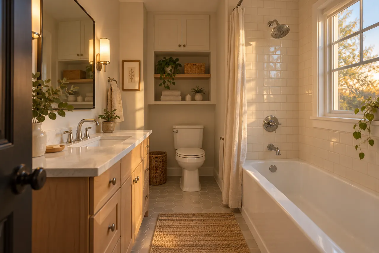 bathroom remodeling concept · Fort Worth