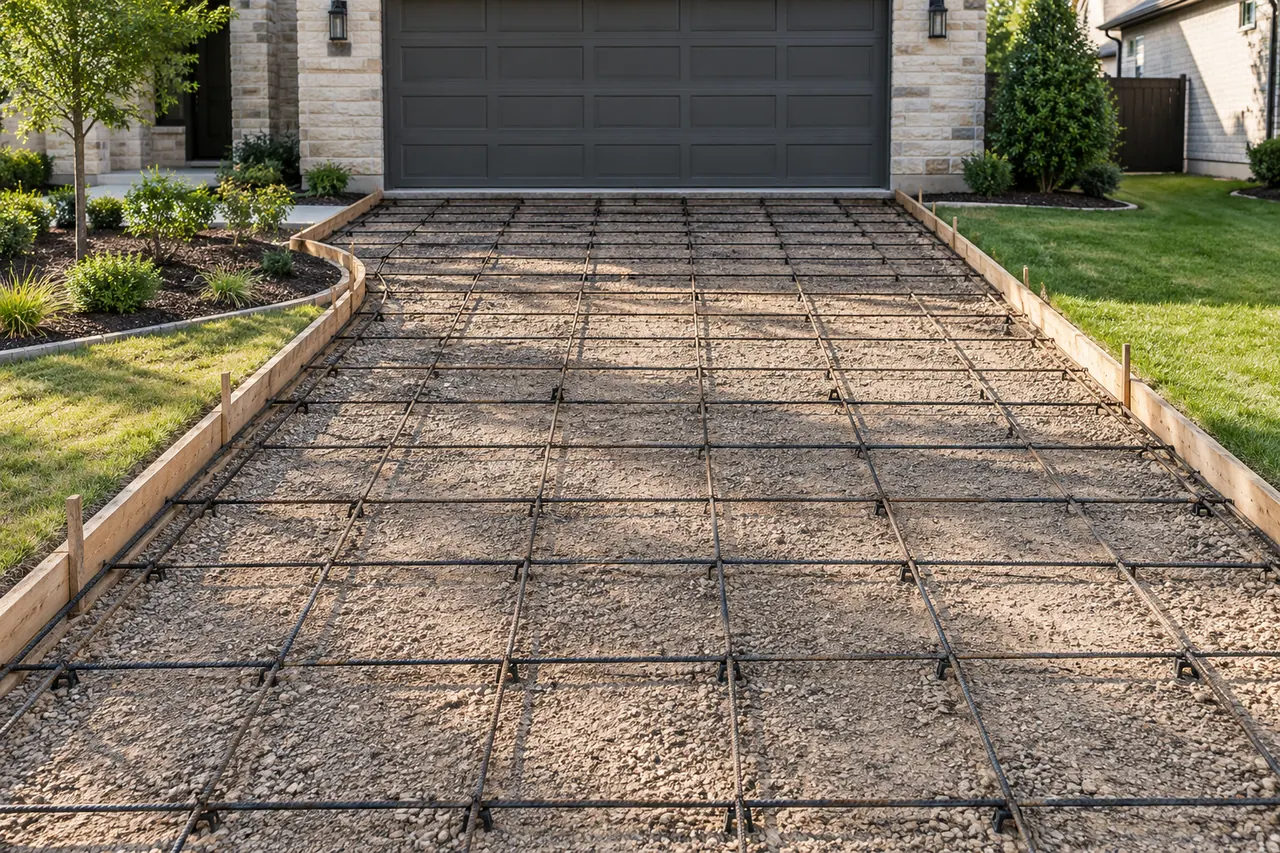 concrete driveways concept · Fort Worth