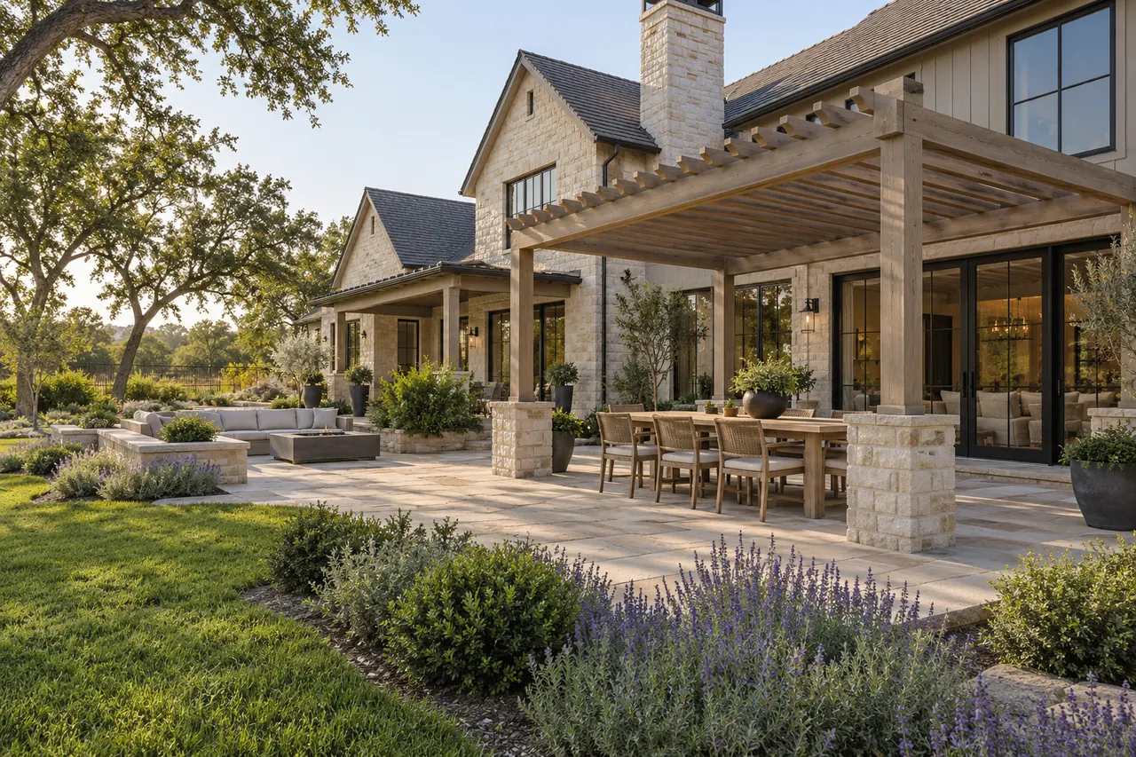 outdoor living concept · Fort Worth