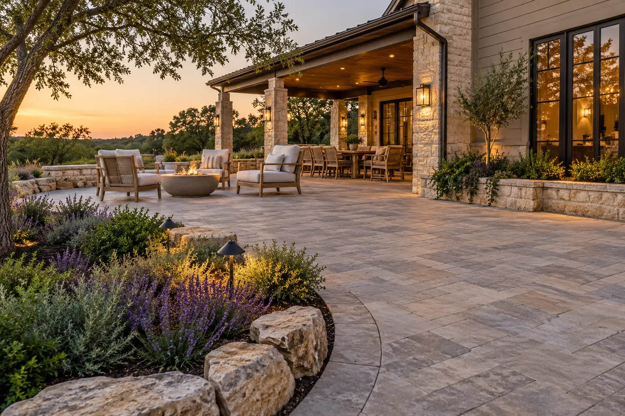 outdoor living concept · Fort Worth