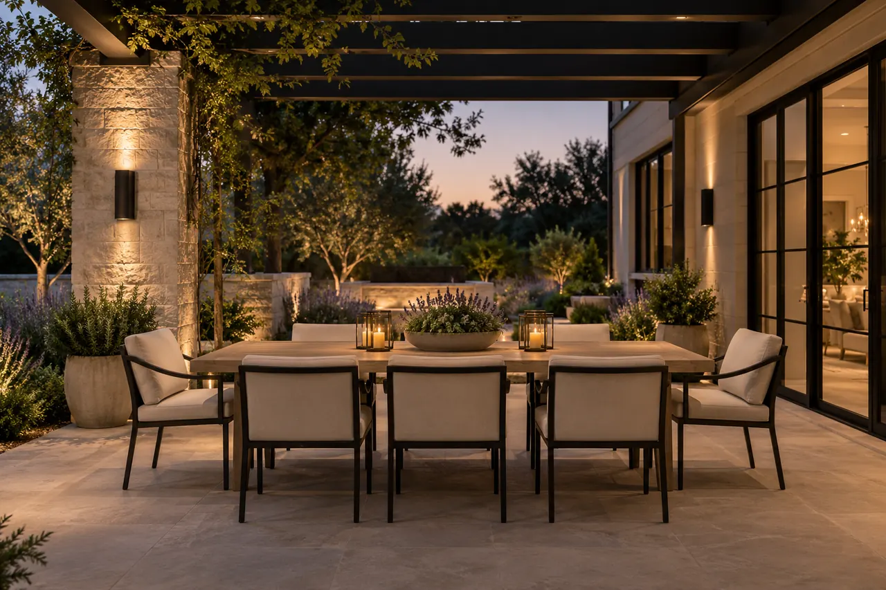 outdoor living concept · Fort Worth