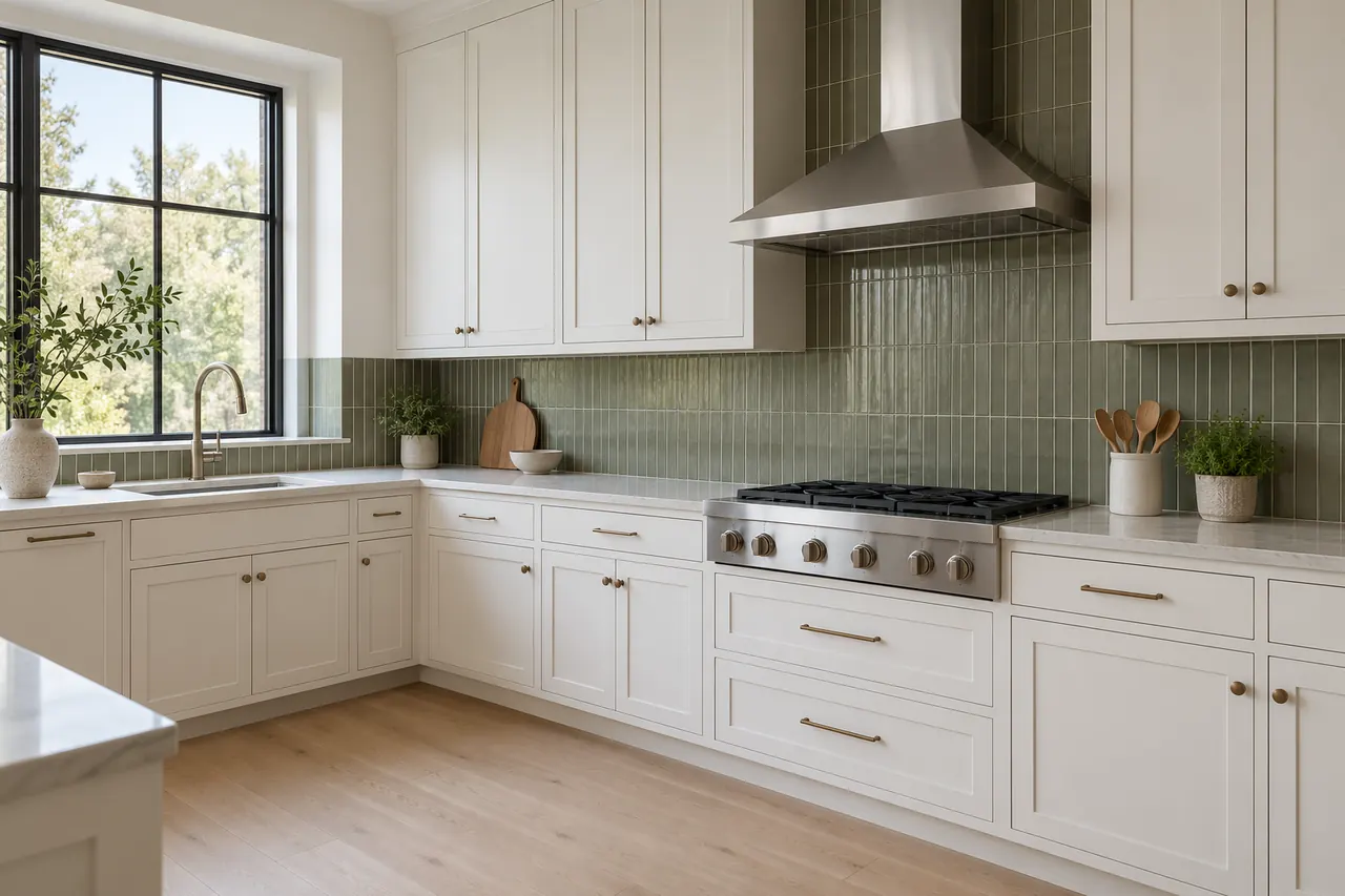 backsplash installation concept · Frisco