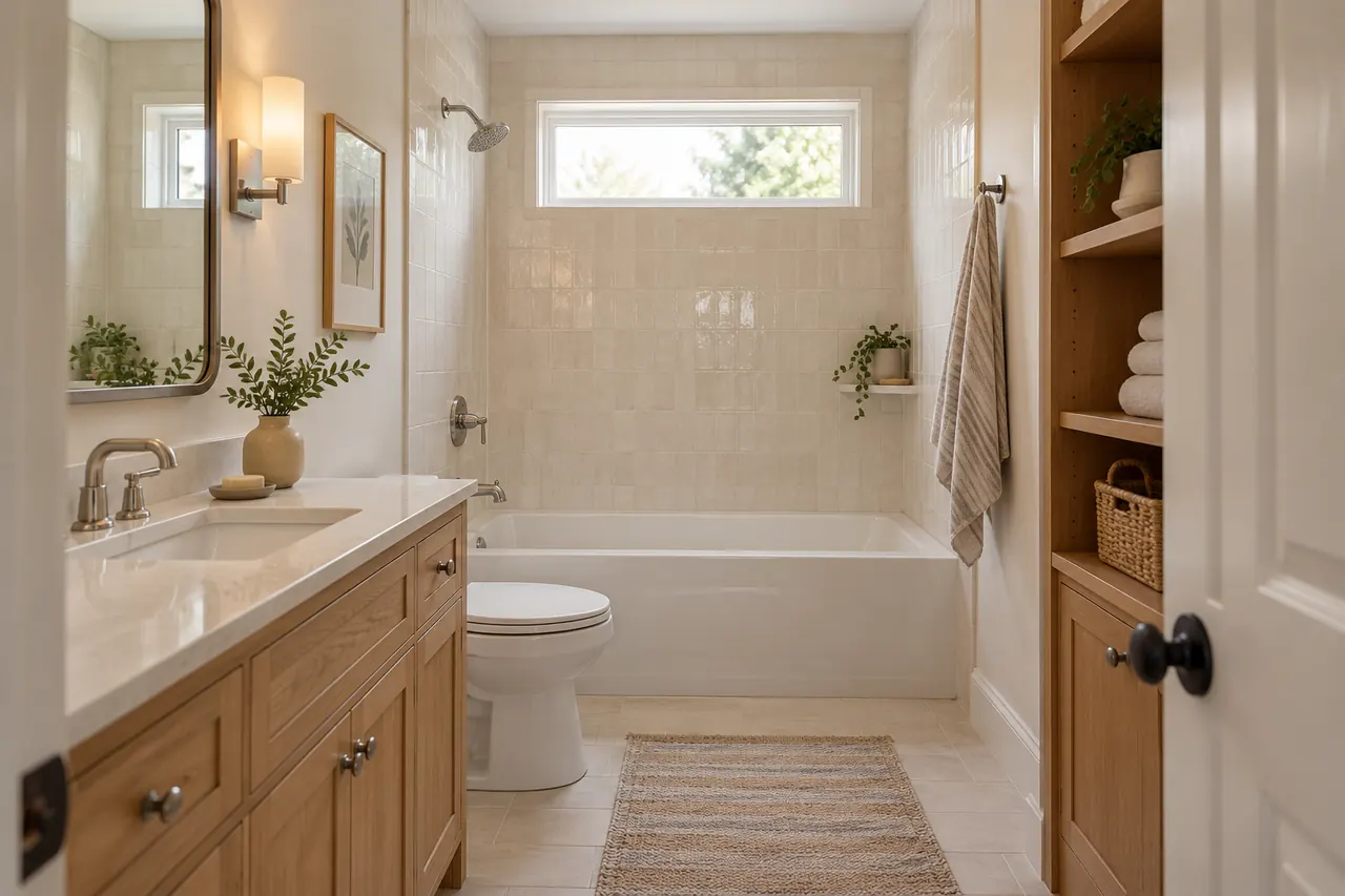 bathroom remodeling concept · Frisco