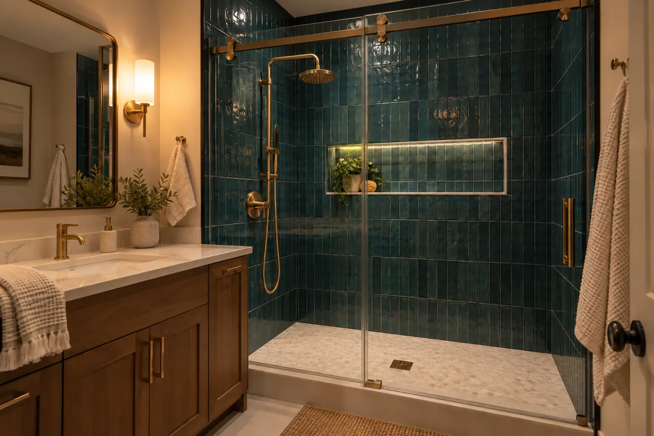 bathroom remodeling concept · Frisco