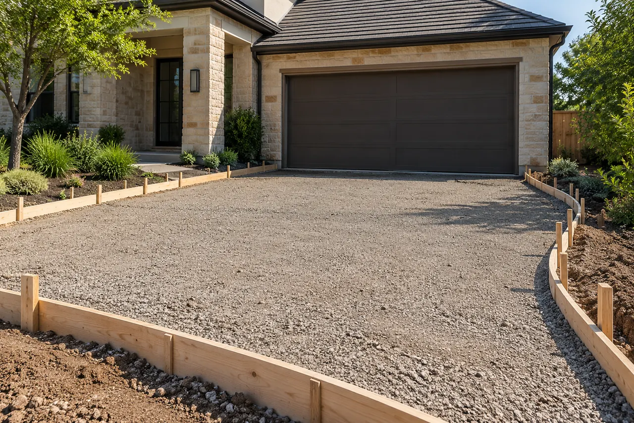 concrete driveways concept · Frisco