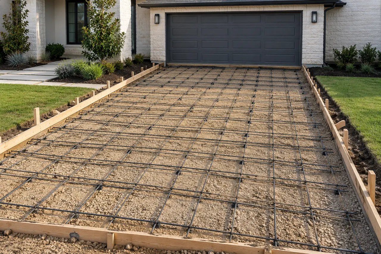 concrete driveways concept · Frisco