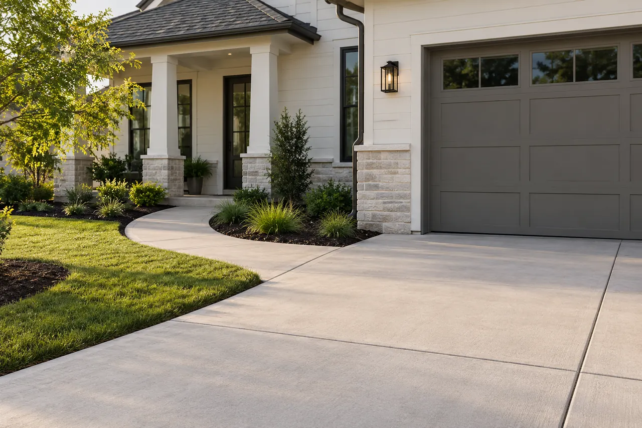 concrete driveways concept · Frisco