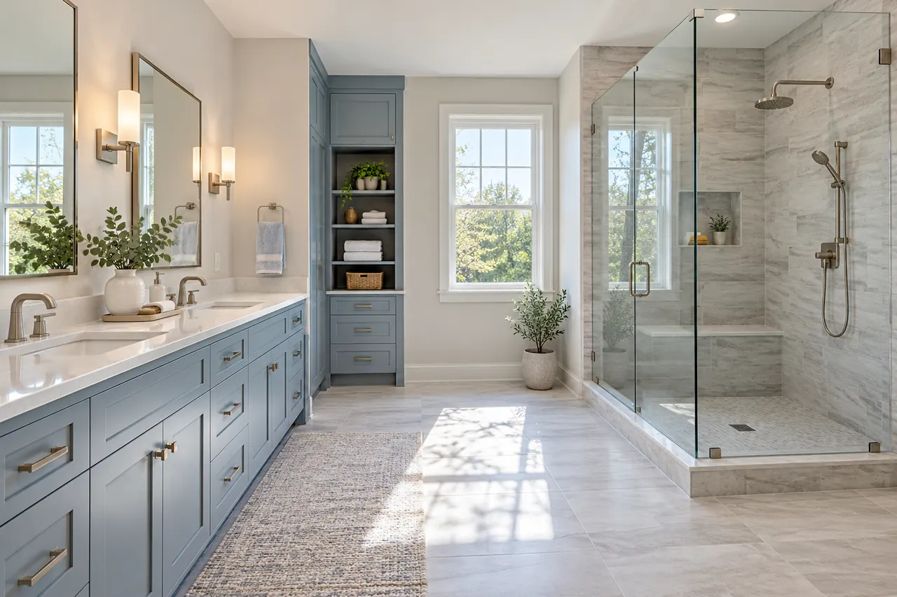 shower remodeling concept · Frisco