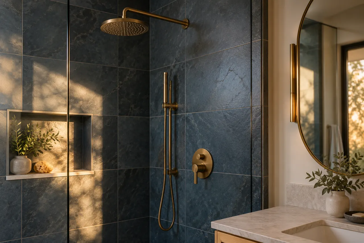 shower remodeling concept · Frisco