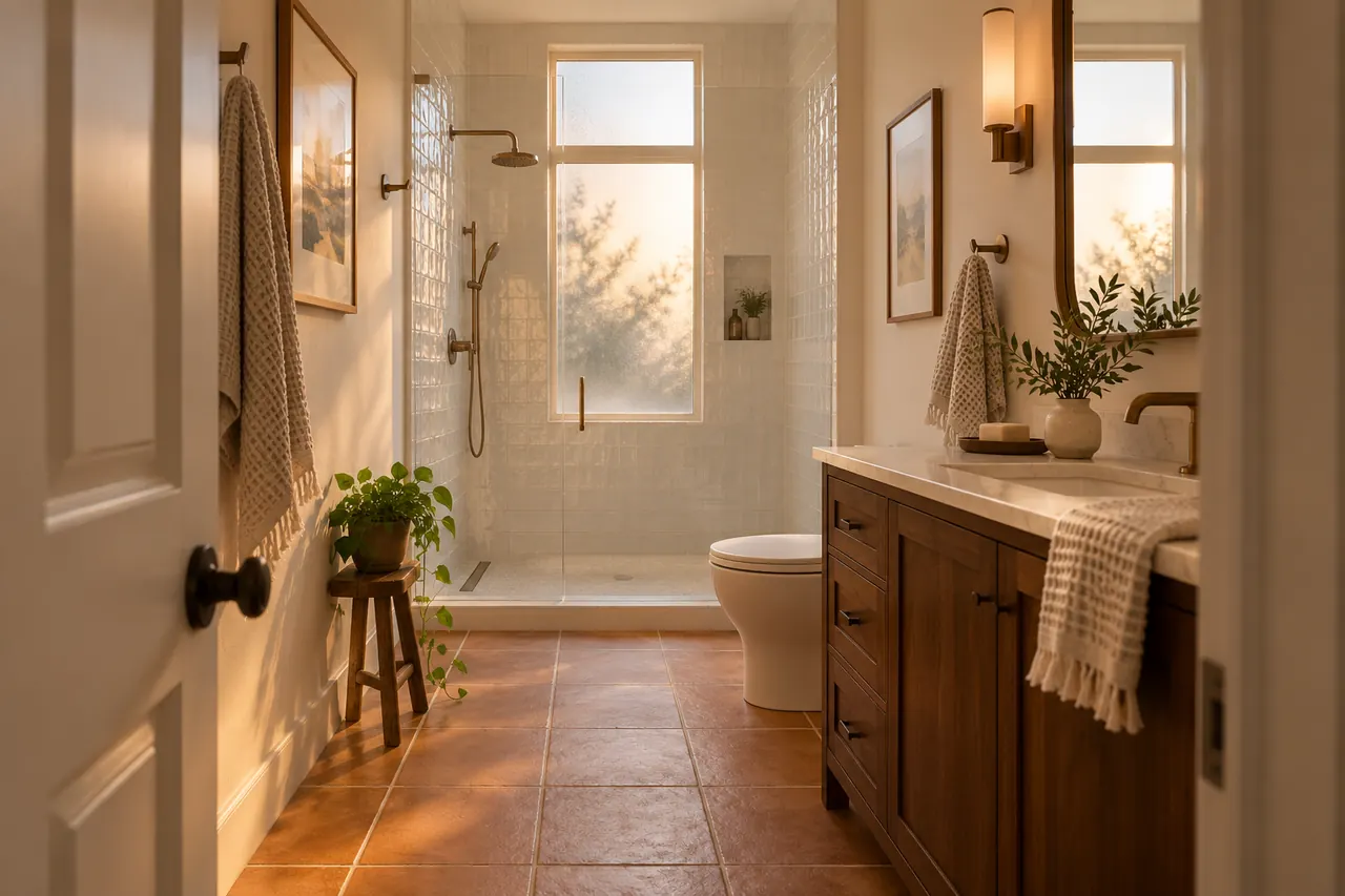 shower remodeling concept · Frisco