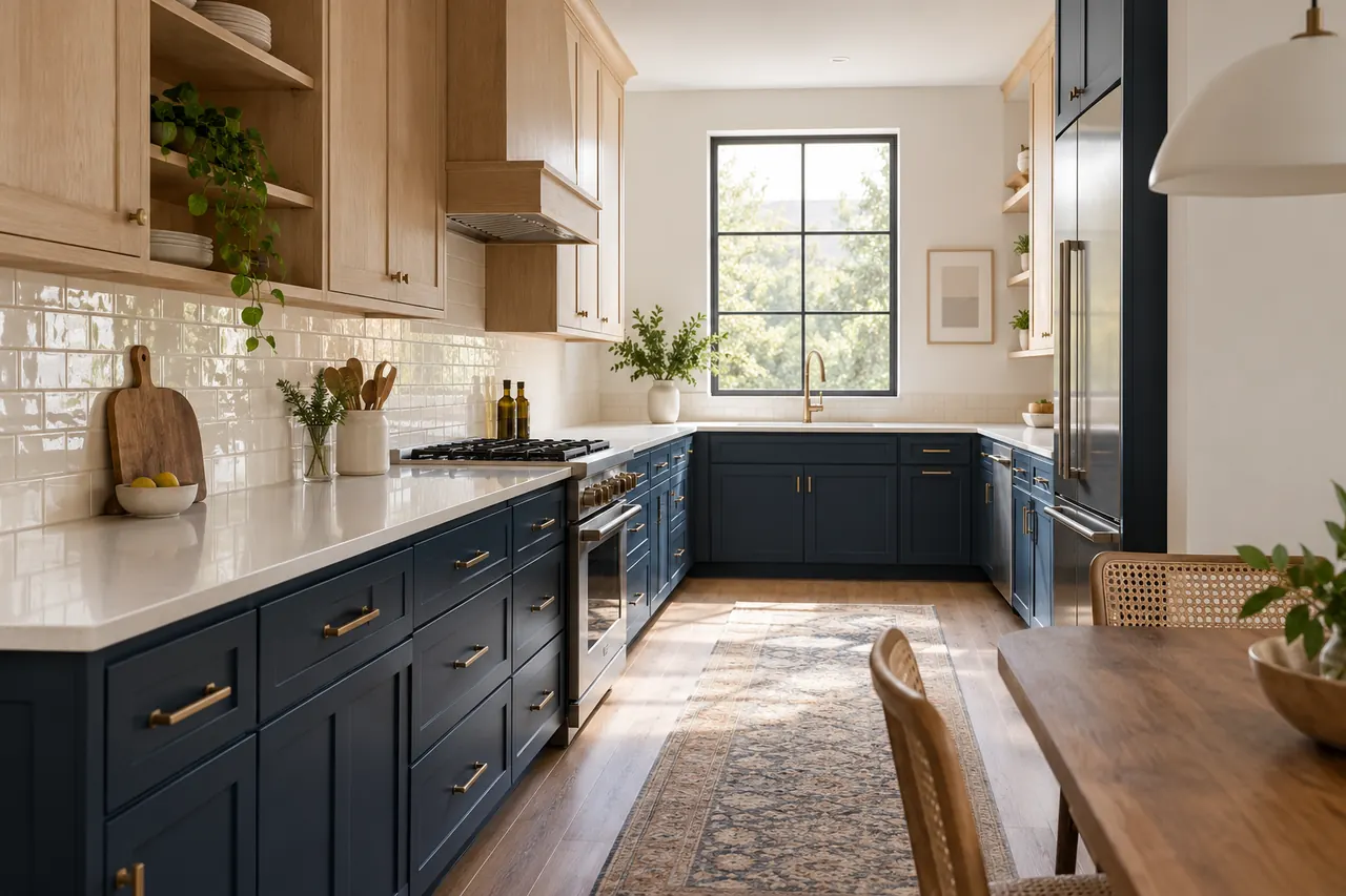 backsplash installation concept · Garland