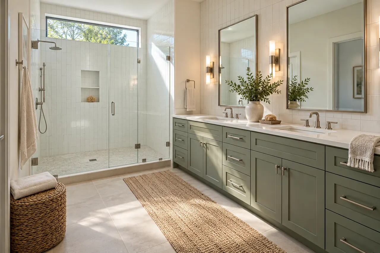 bathroom remodeling concept · Garland