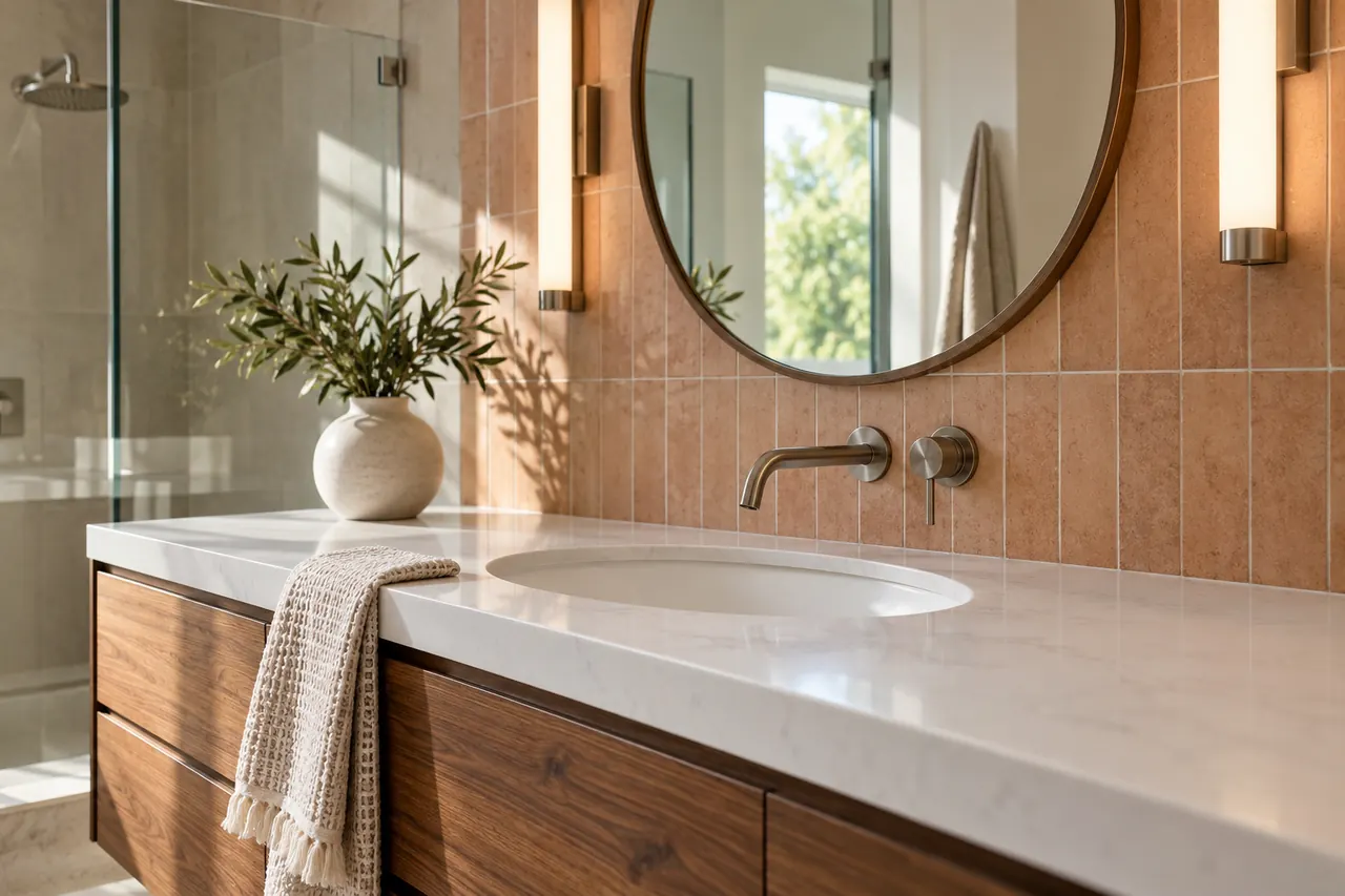 bathroom remodeling concept · Garland