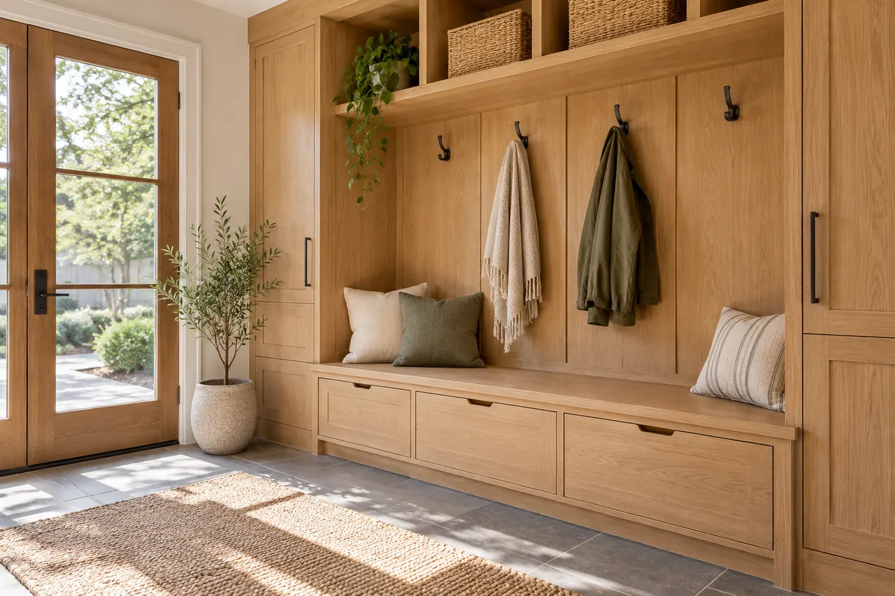 carpentry concept · Garland