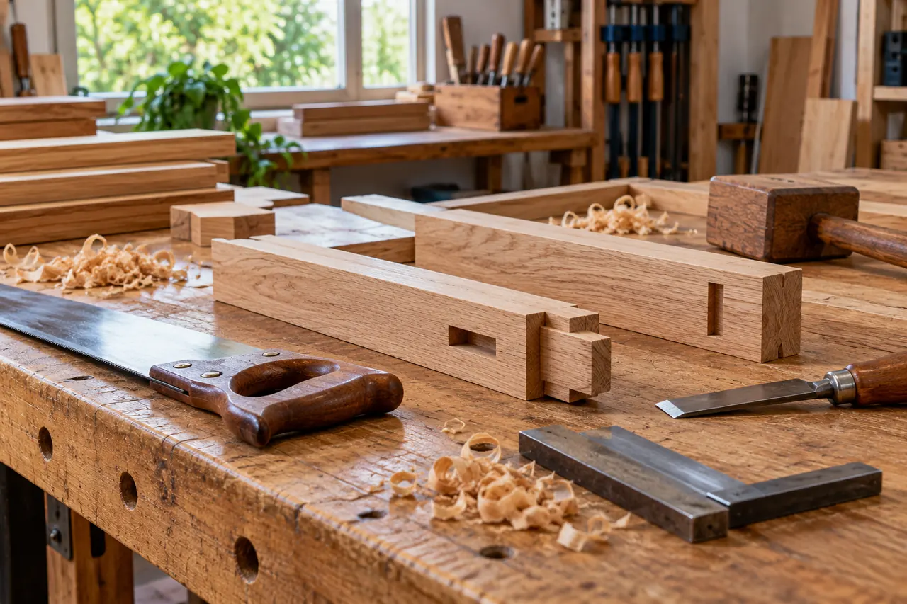 carpentry concept · Garland