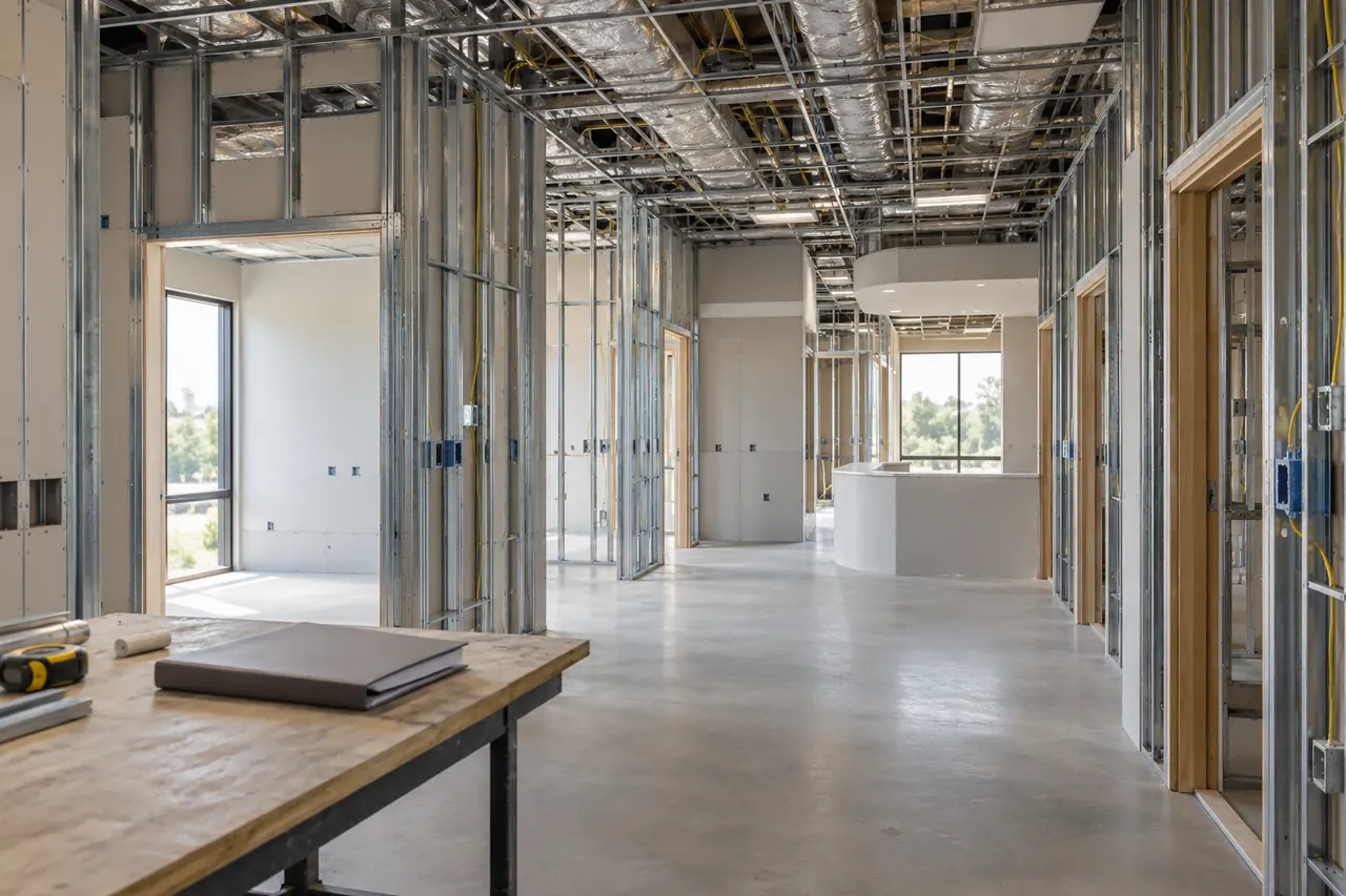 commercial construction concept · Garland