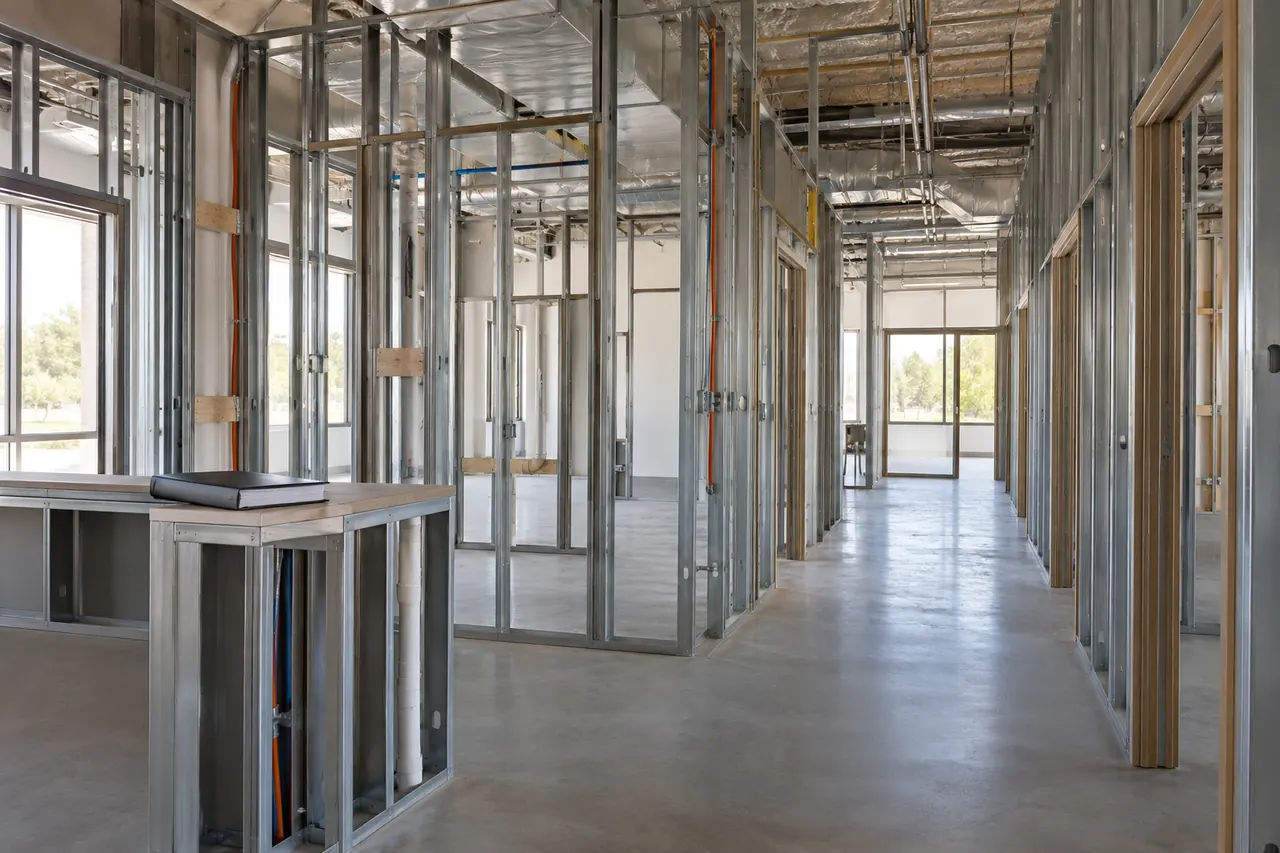 commercial construction concept · Garland