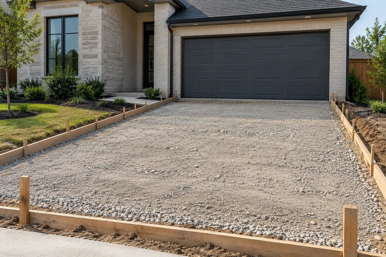 concrete driveways concept · Garland