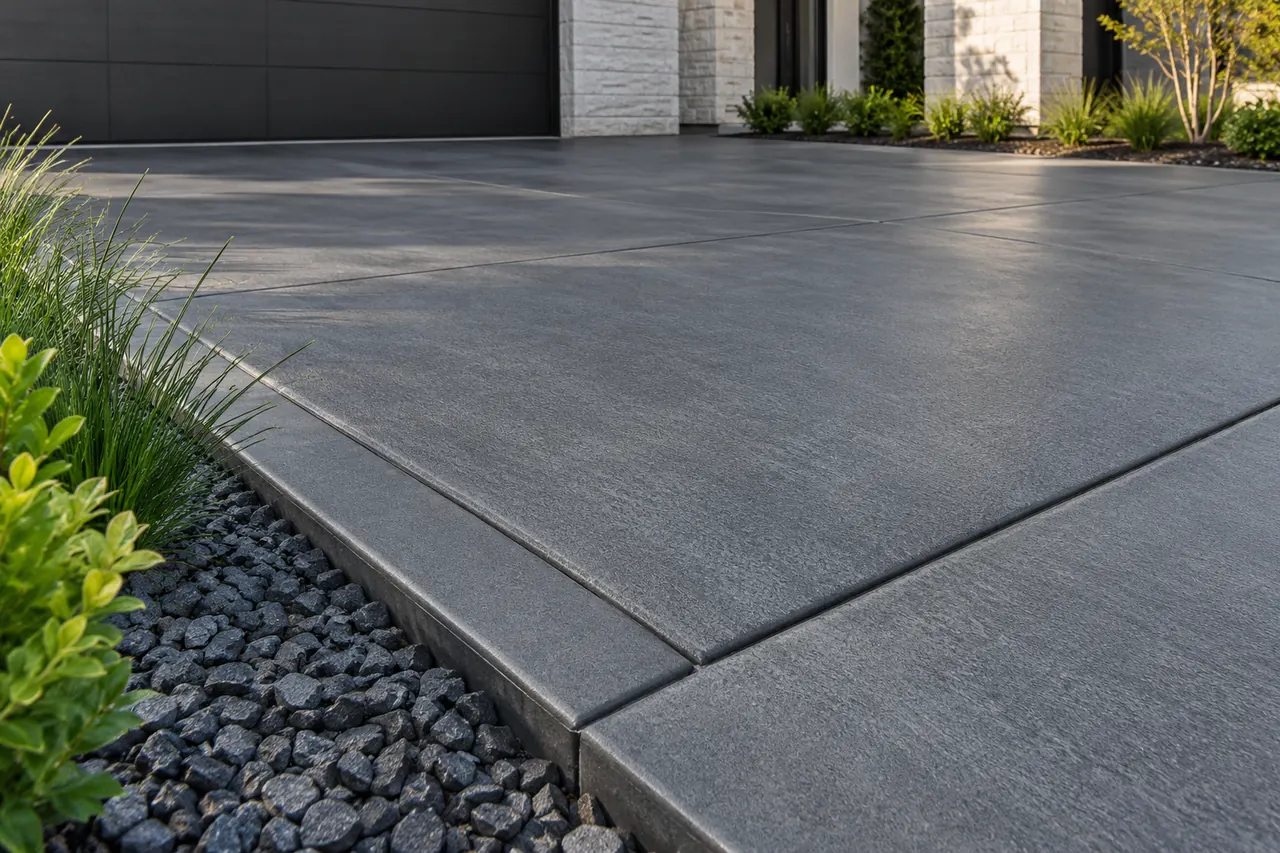 concrete driveways concept · Garland