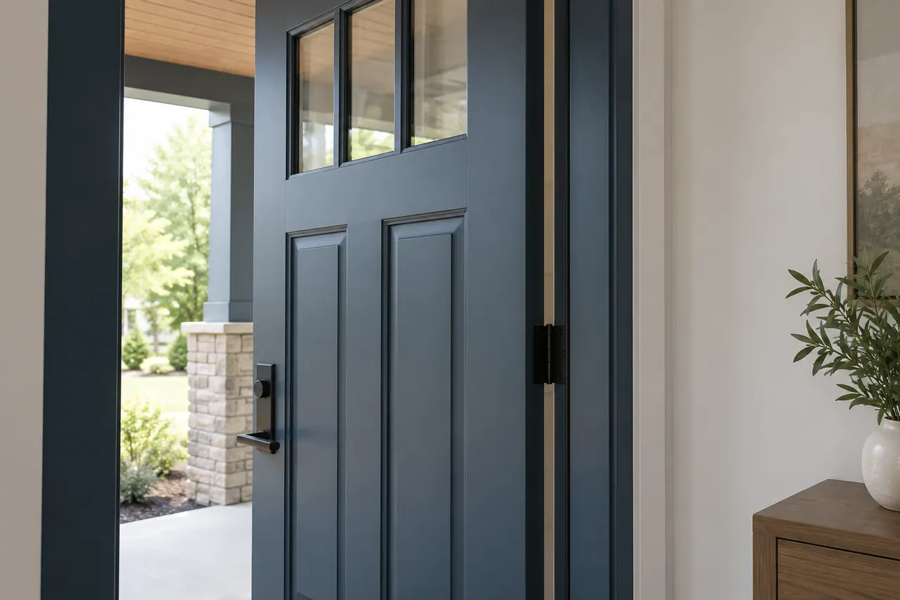 door installation concept · Garland