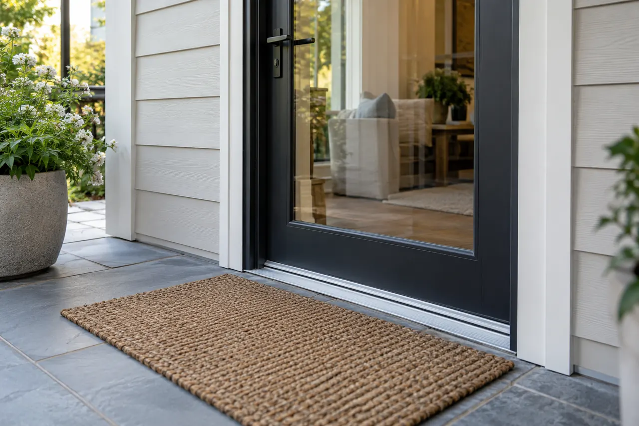 door installation concept · Garland