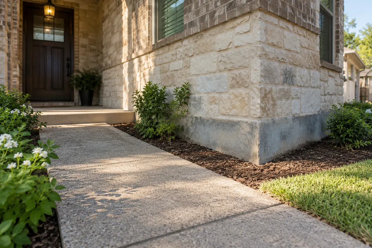 foundation repair concept · Garland