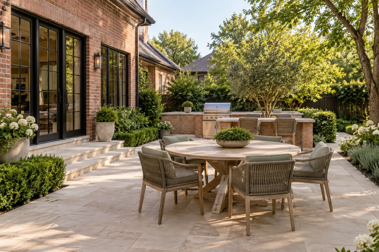 outdoor living concept · Garland