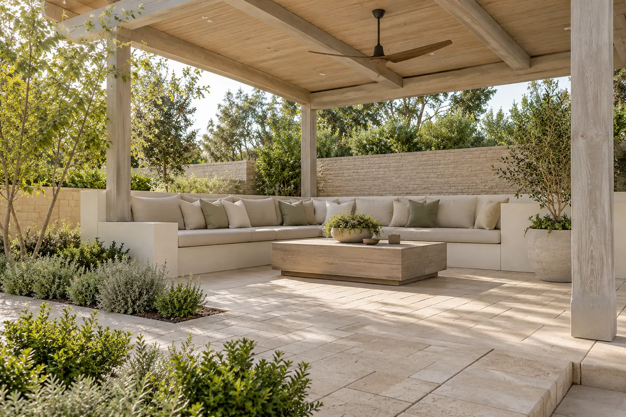 outdoor living concept · Garland