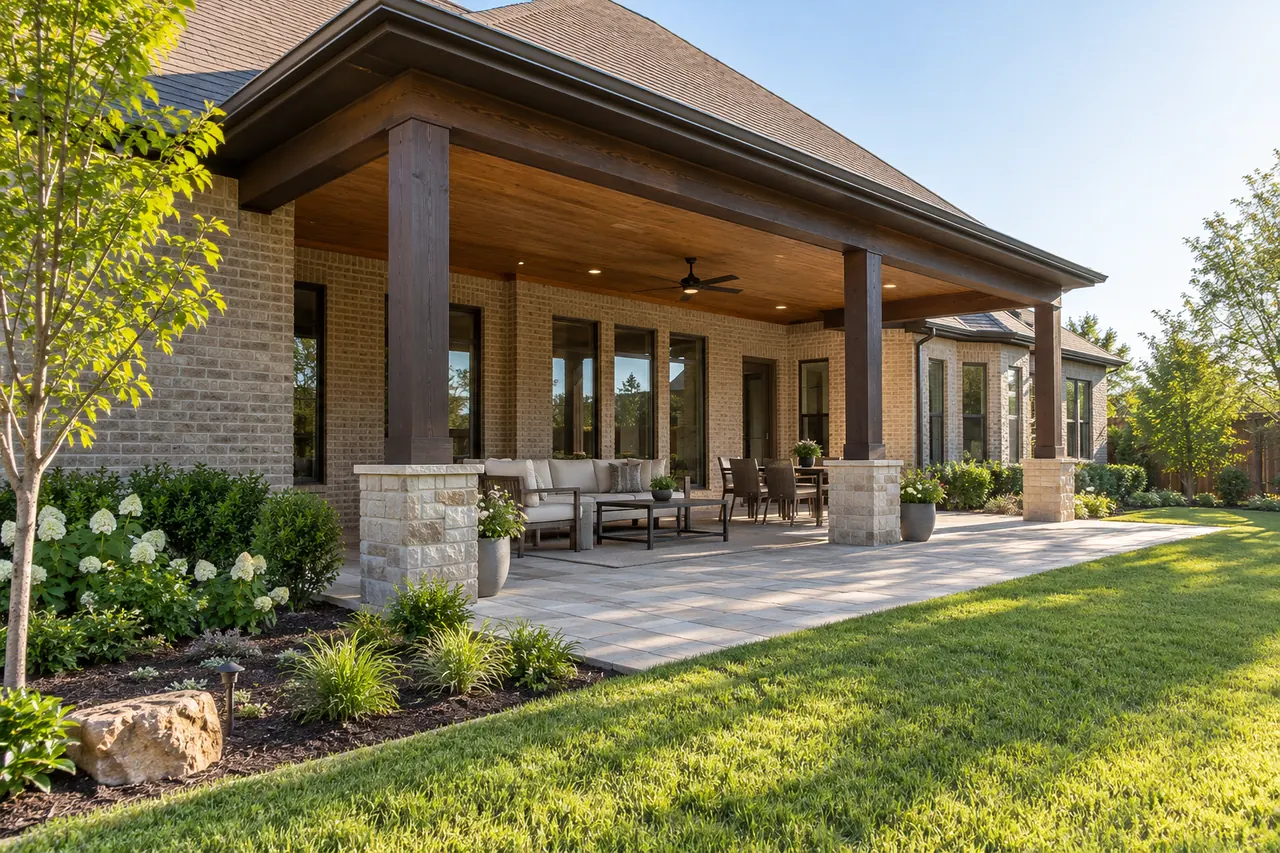 patio covers concept · Garland