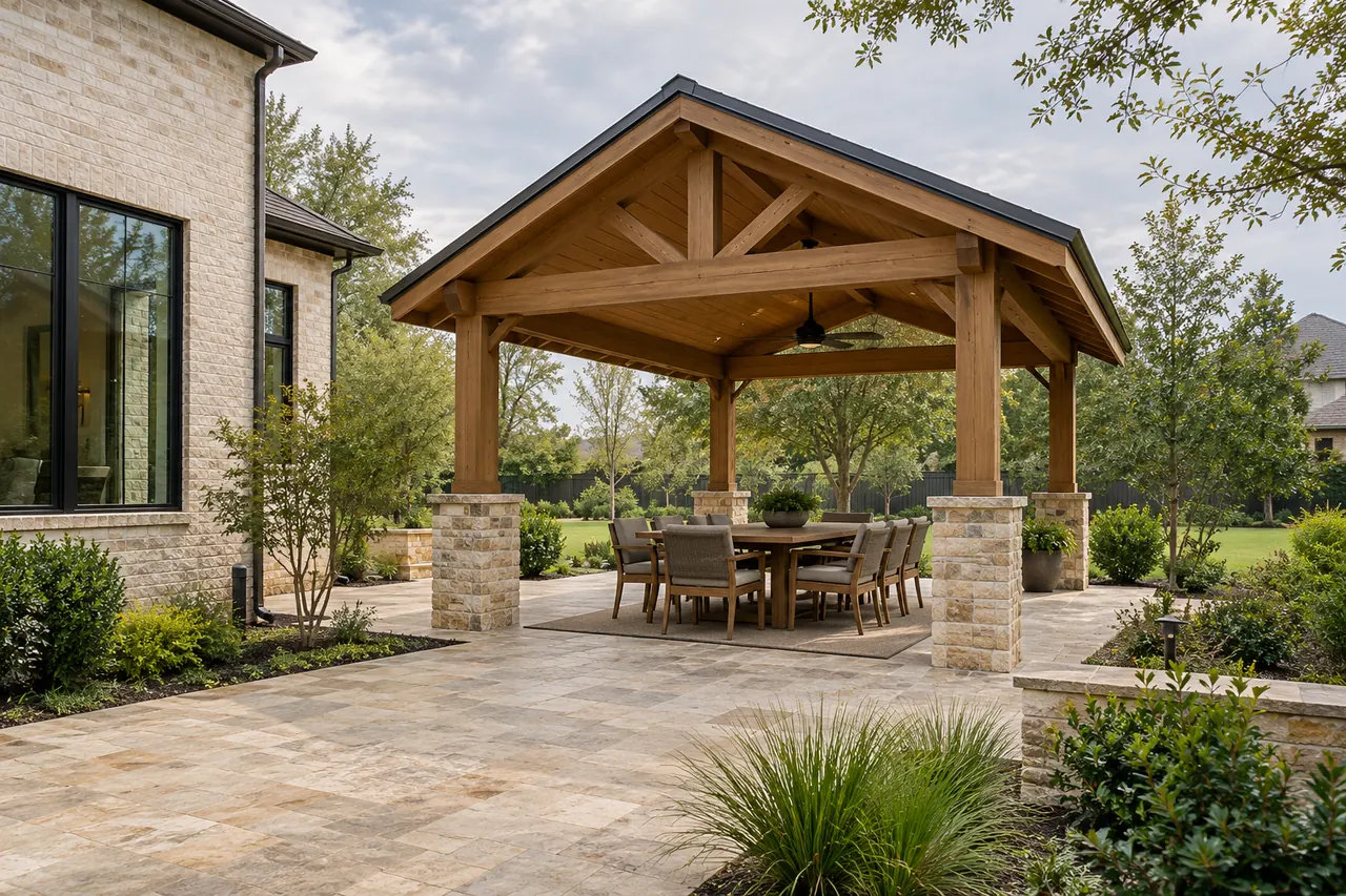 patio covers concept · Garland